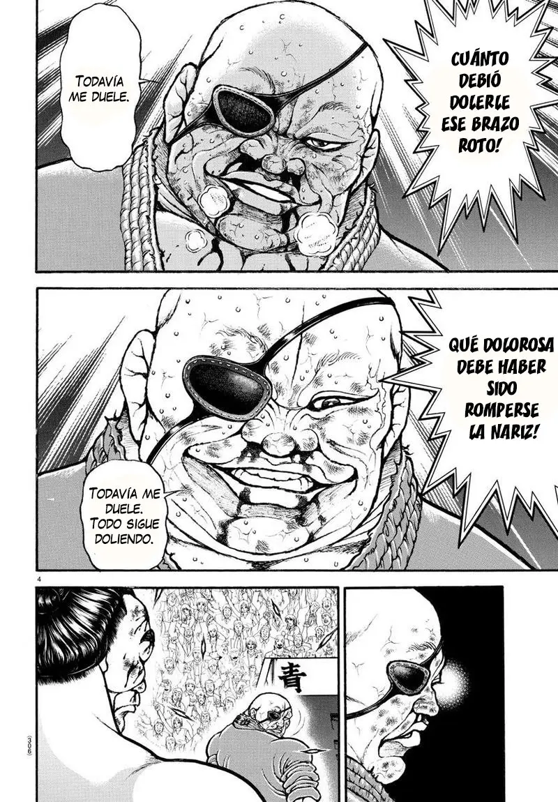 Baki Dou capítulo 67, página 4