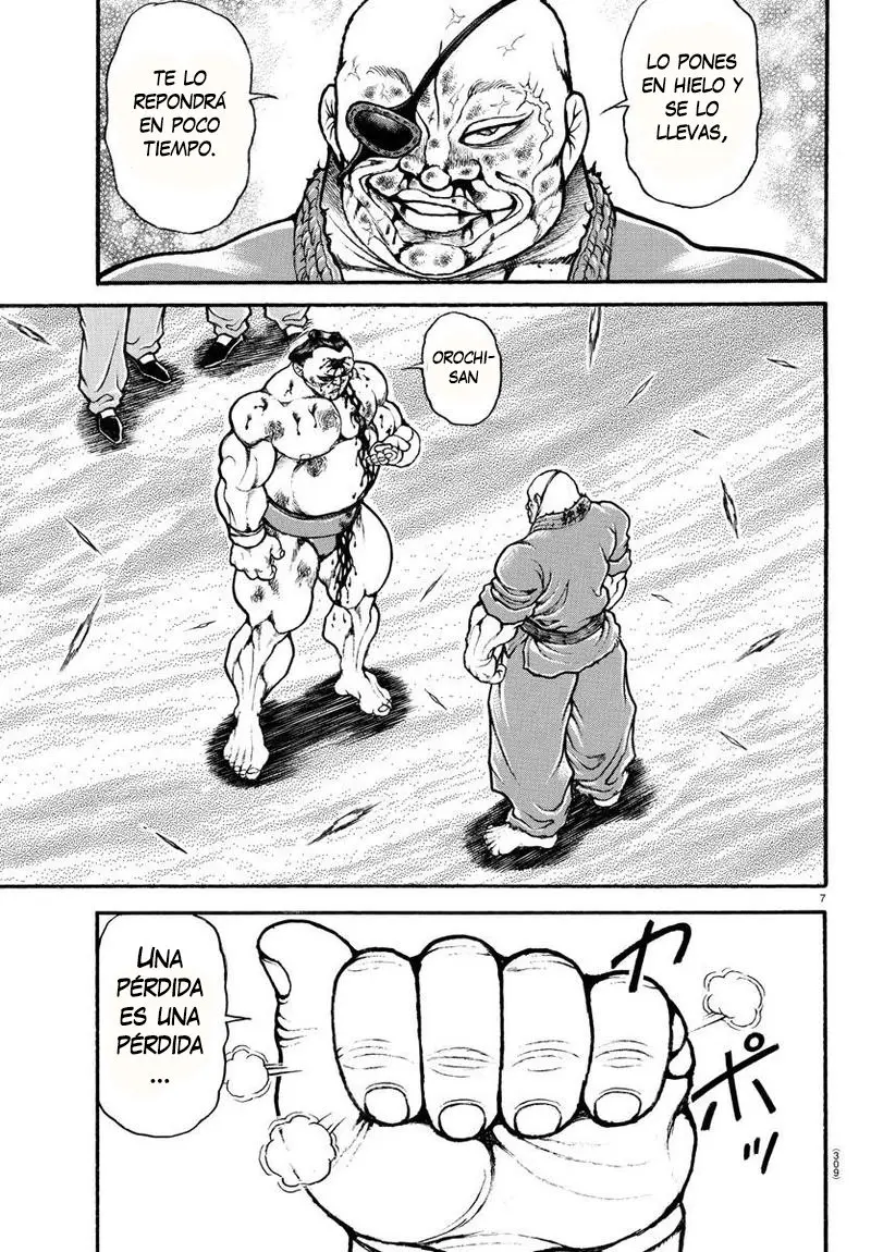 Baki Dou capítulo 67, página 7