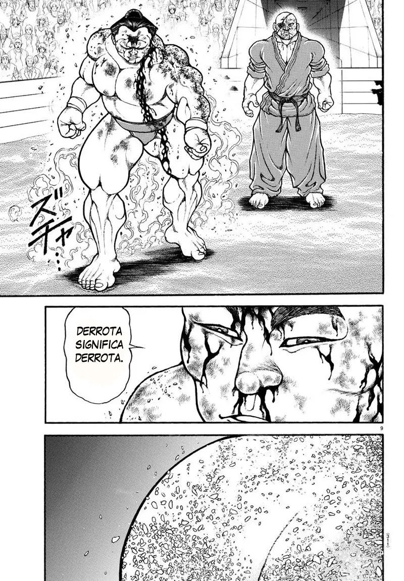 Baki Dou capítulo 67, página 9