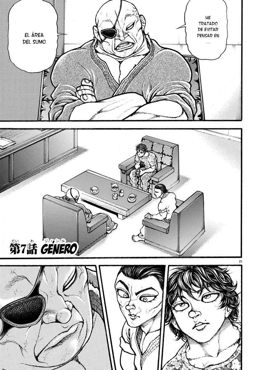 Baki Dou capítulo 7, página 1
