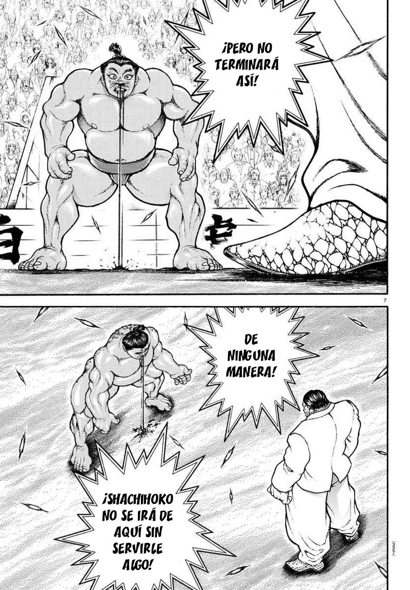 Baki Dou capítulo 70, página 7