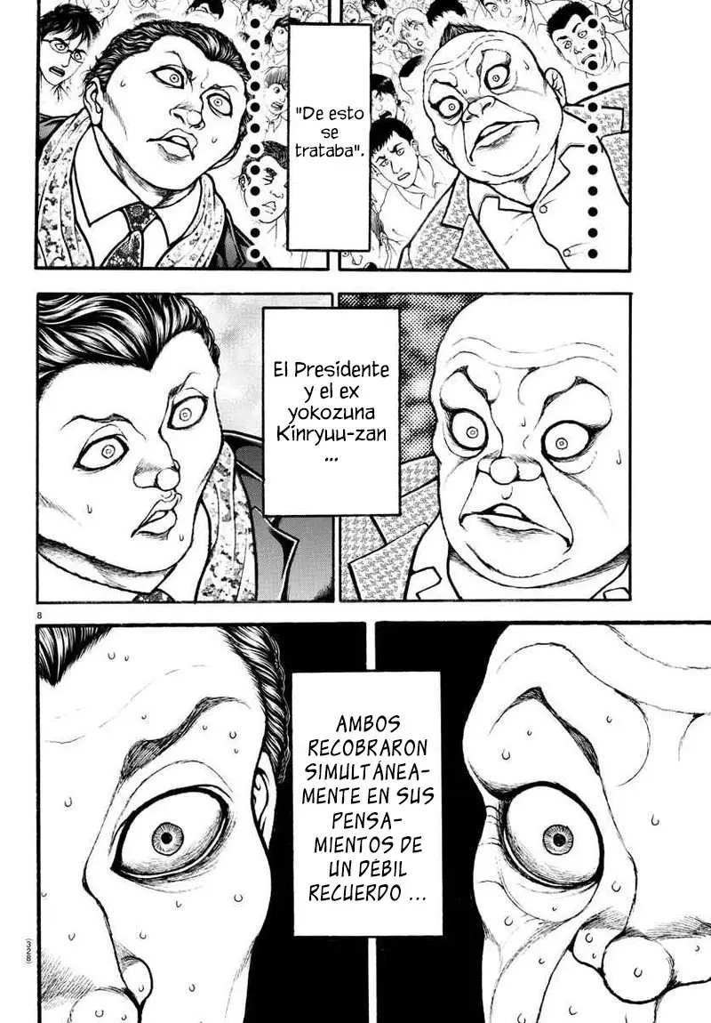 Baki Dou capítulo 70, página 8