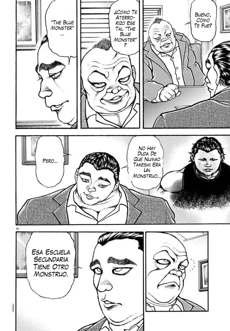 Baki Dou capítulo 70, página 10