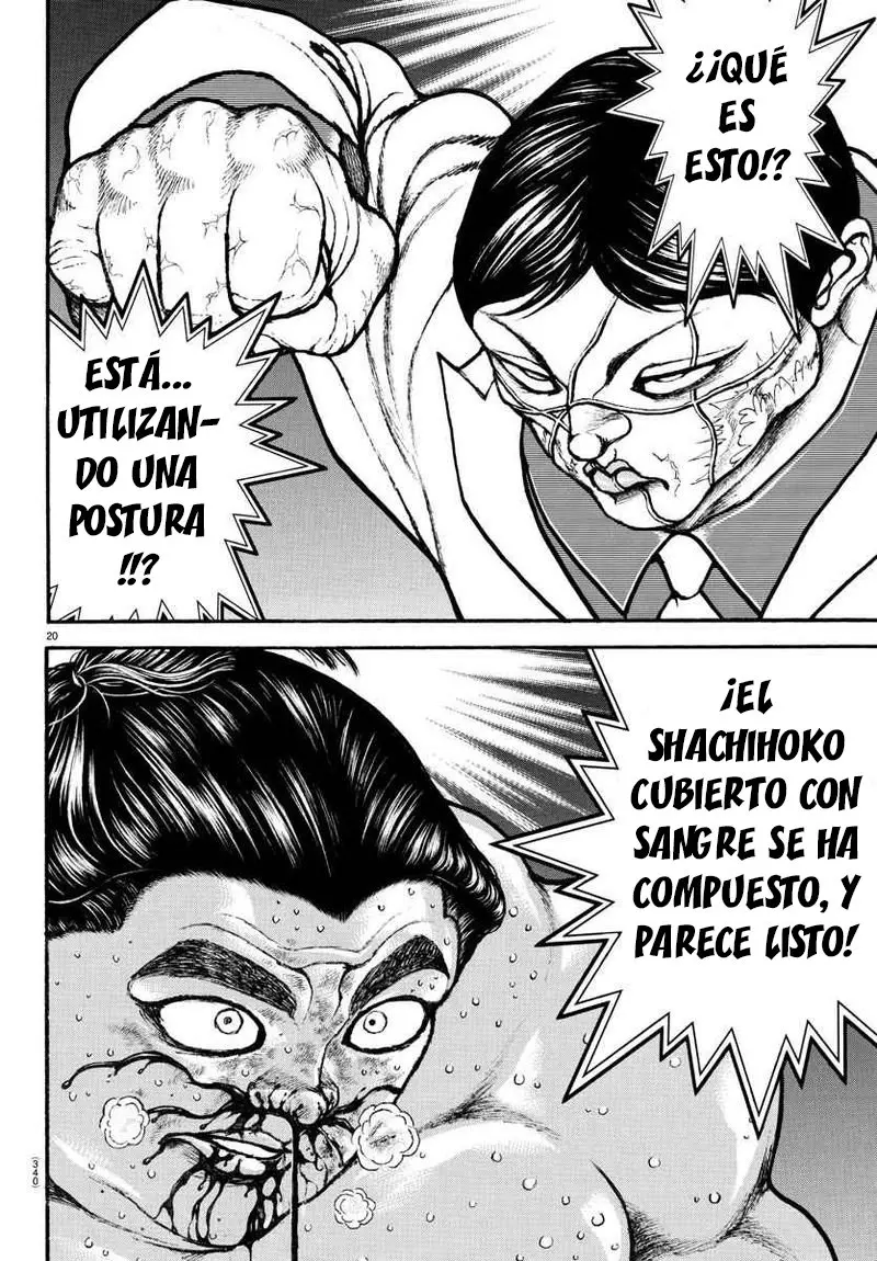 Baki Dou capítulo 70, página 19