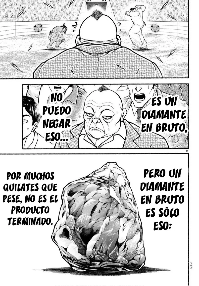 Baki Dou capítulo 71, página 10