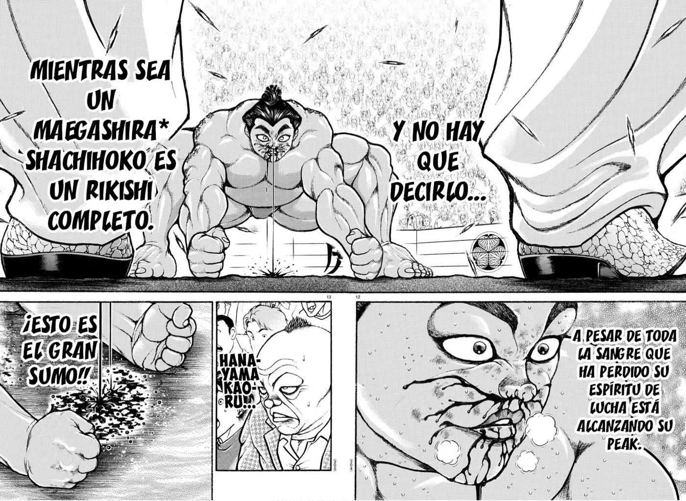 Baki Dou capítulo 71, página 11