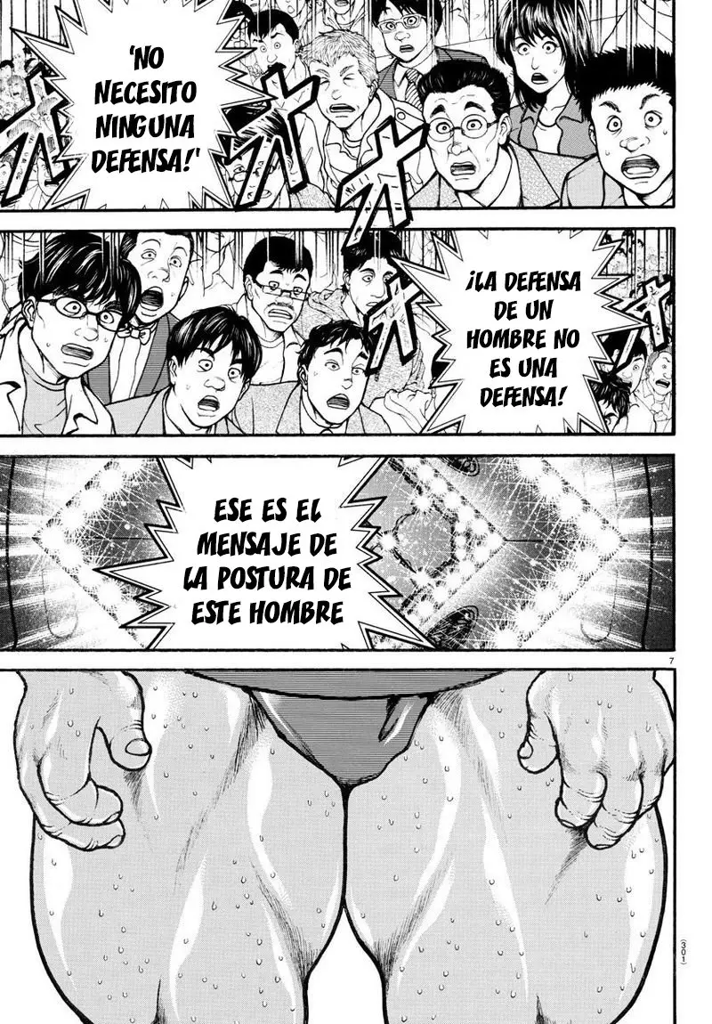 Baki Dou capítulo 72, página 8