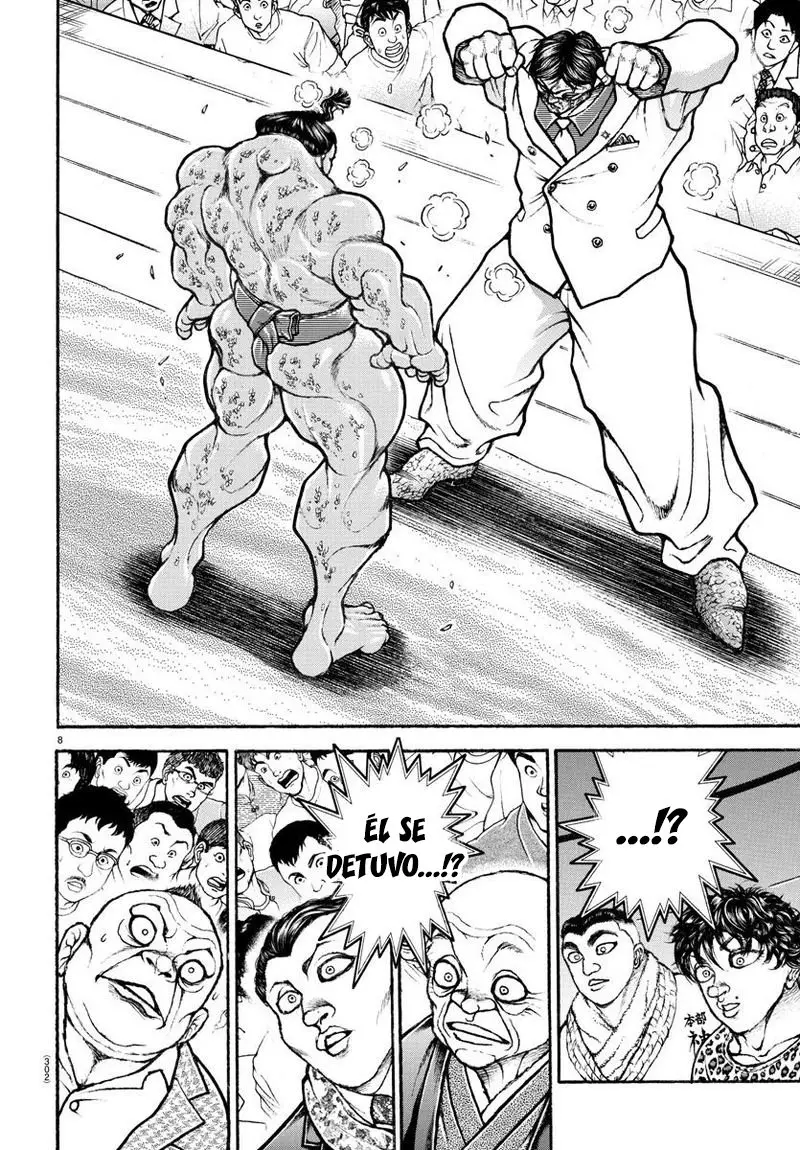 Baki Dou capítulo 72, página 9