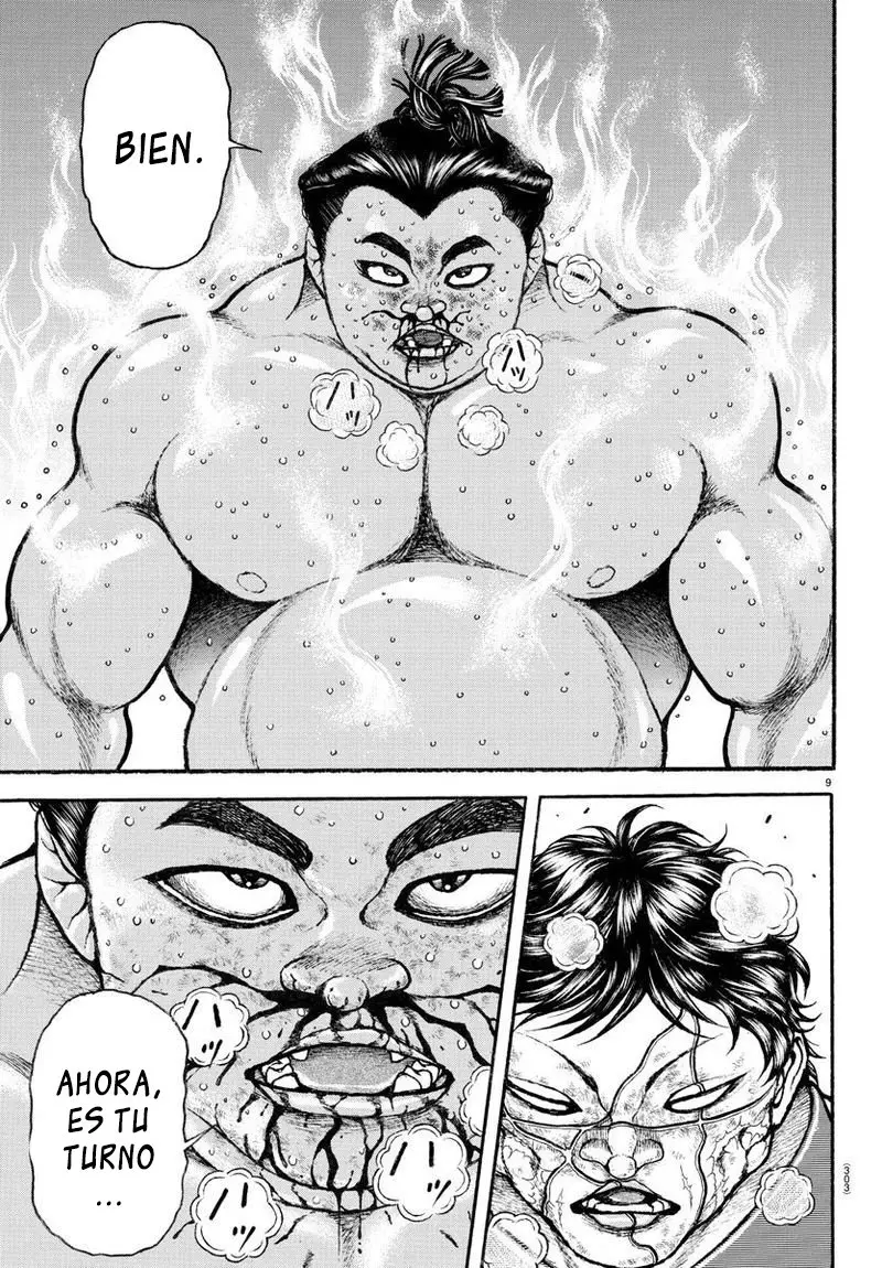 Baki Dou capítulo 72, página 10