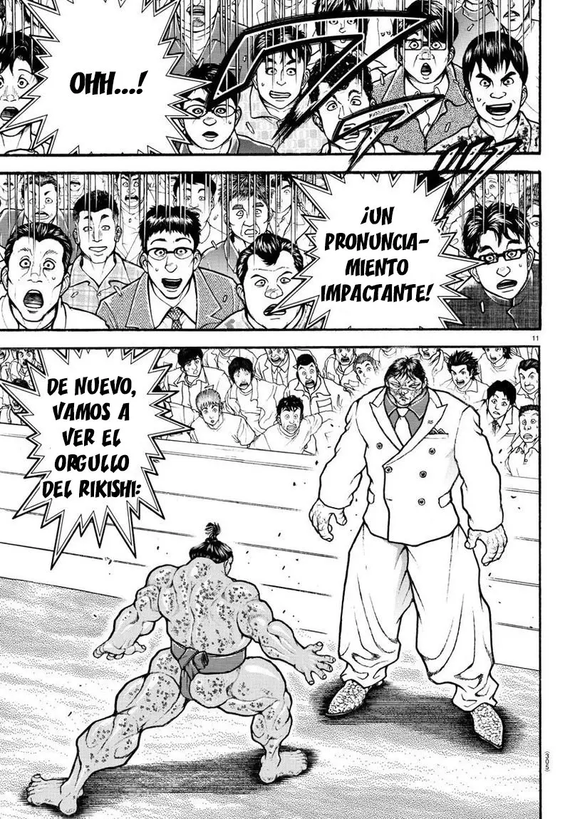 Baki Dou capítulo 72, página 12