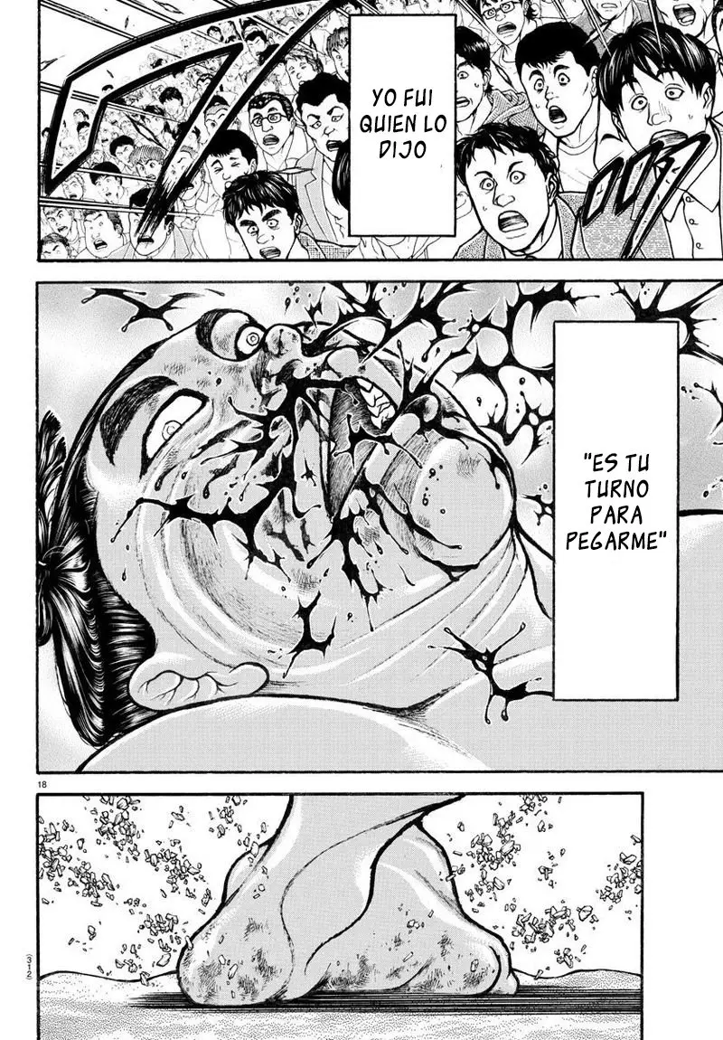 Baki Dou capítulo 72, página 17