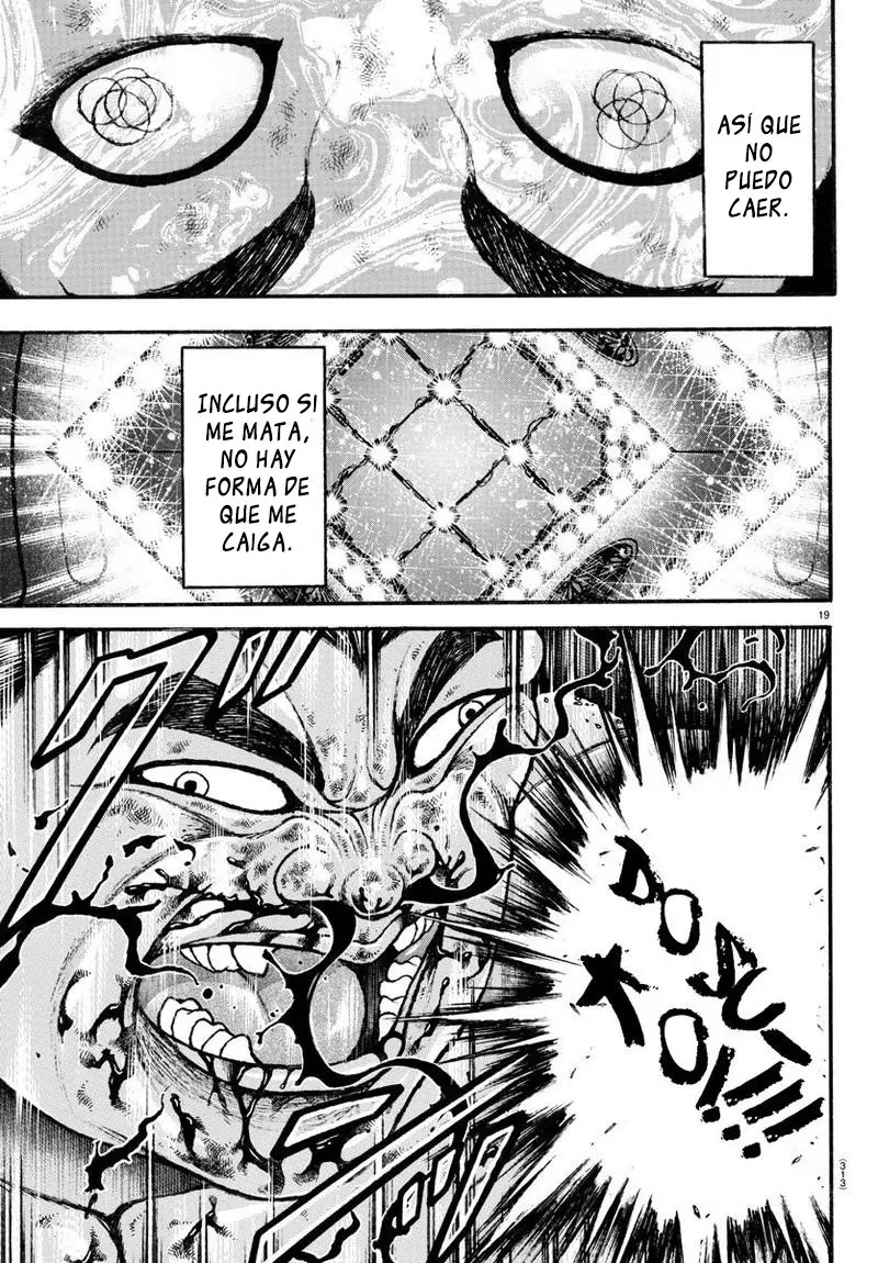 Baki Dou capítulo 72, página 18