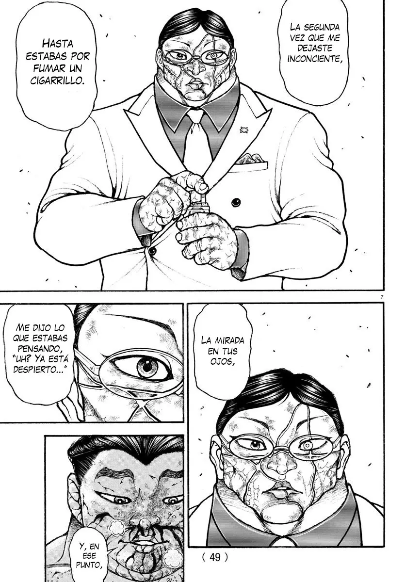 Baki Dou capítulo 74, página 8