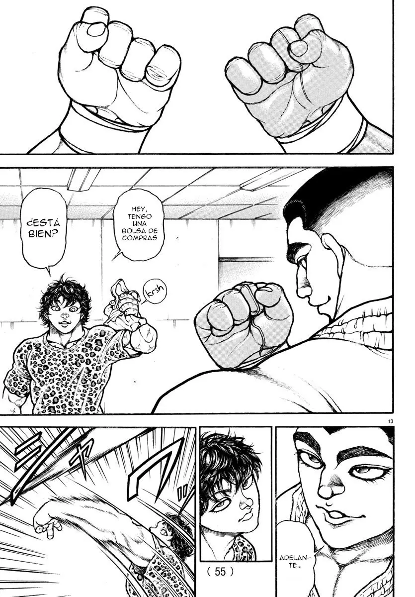 Baki Dou capítulo 74, página 13
