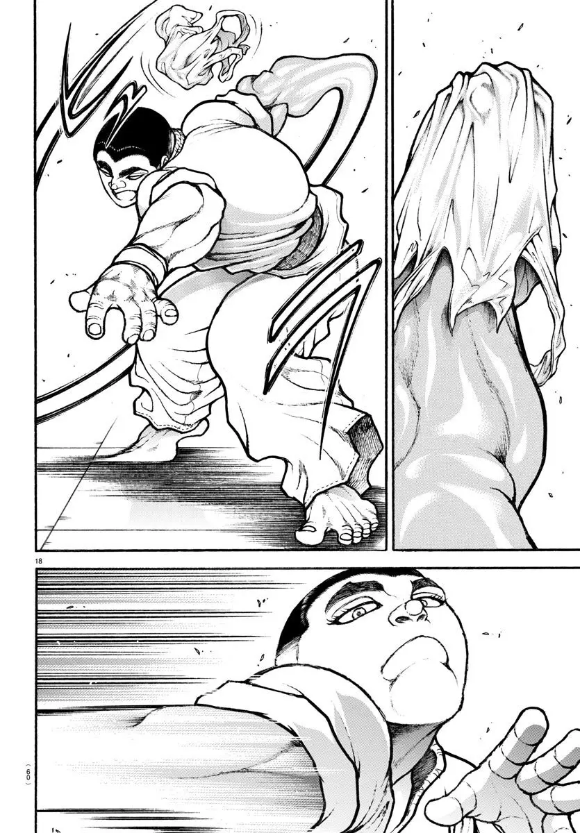 Baki Dou capítulo 74, página 18