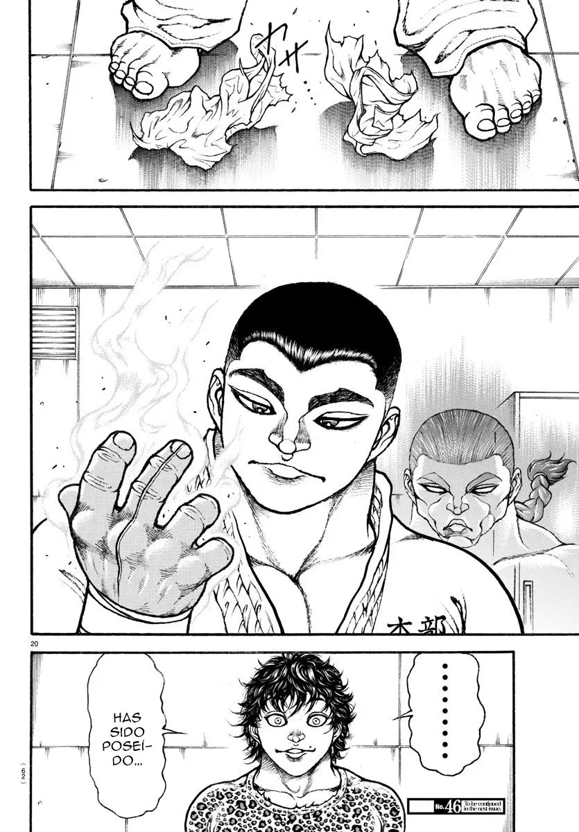 Baki Dou capítulo 74, página 20