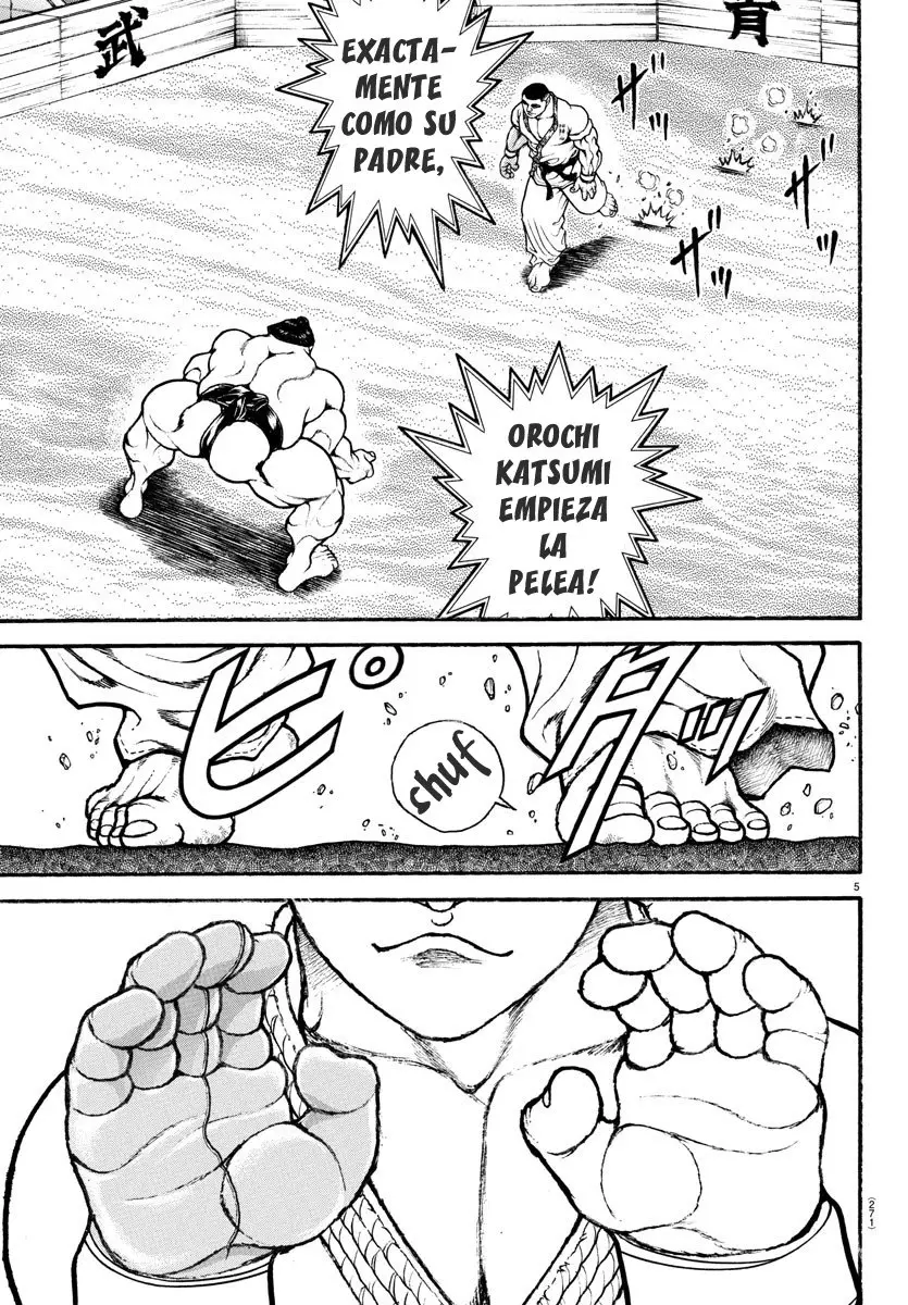 Baki Dou capítulo 76, página 7