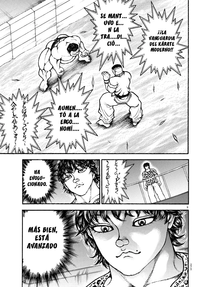 Baki Dou capítulo 76, página 10