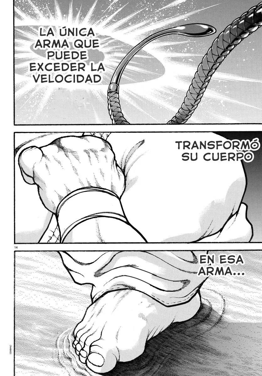 Baki Dou capítulo 76, página 15