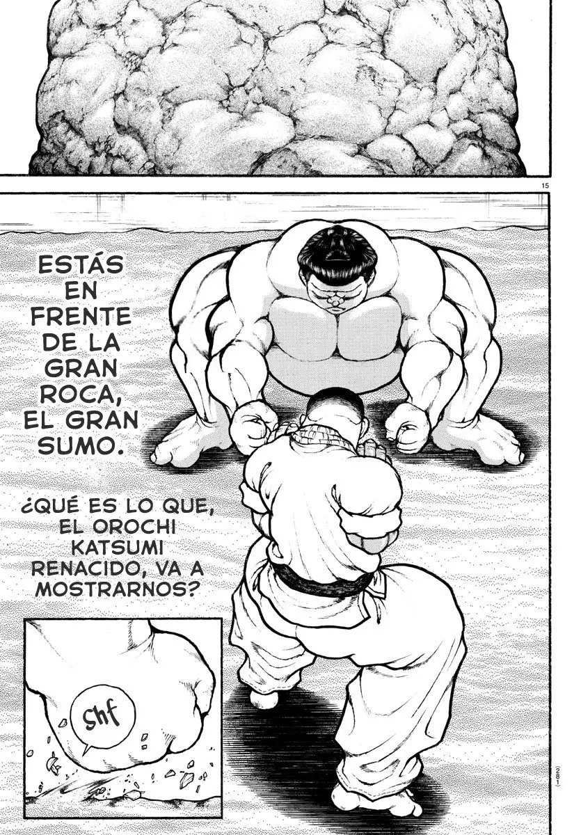 Baki Dou capítulo 76, página 16