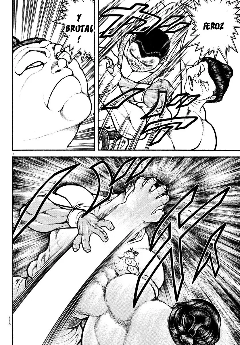 Baki Dou capítulo 77, página 9
