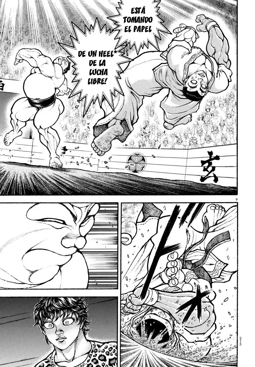 Baki Dou capítulo 77, página 10