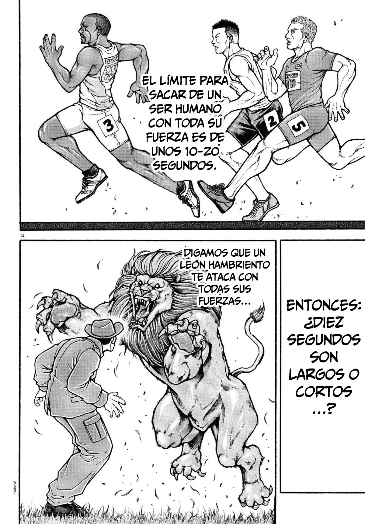 Baki Dou capítulo 77, página 15