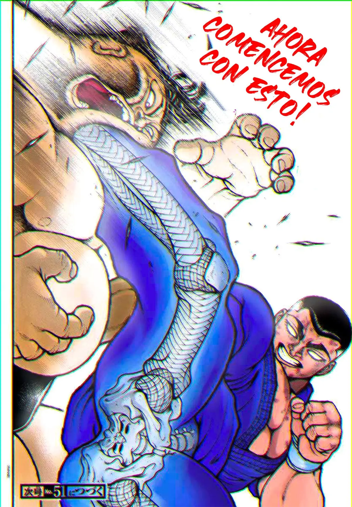 Baki Dou capítulo 77, página 23