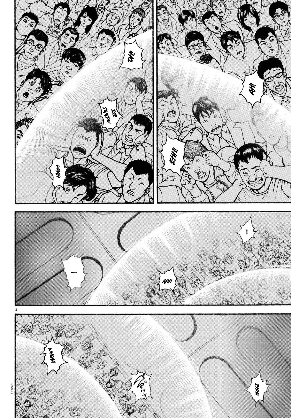 Baki Dou capítulo 78, página 4