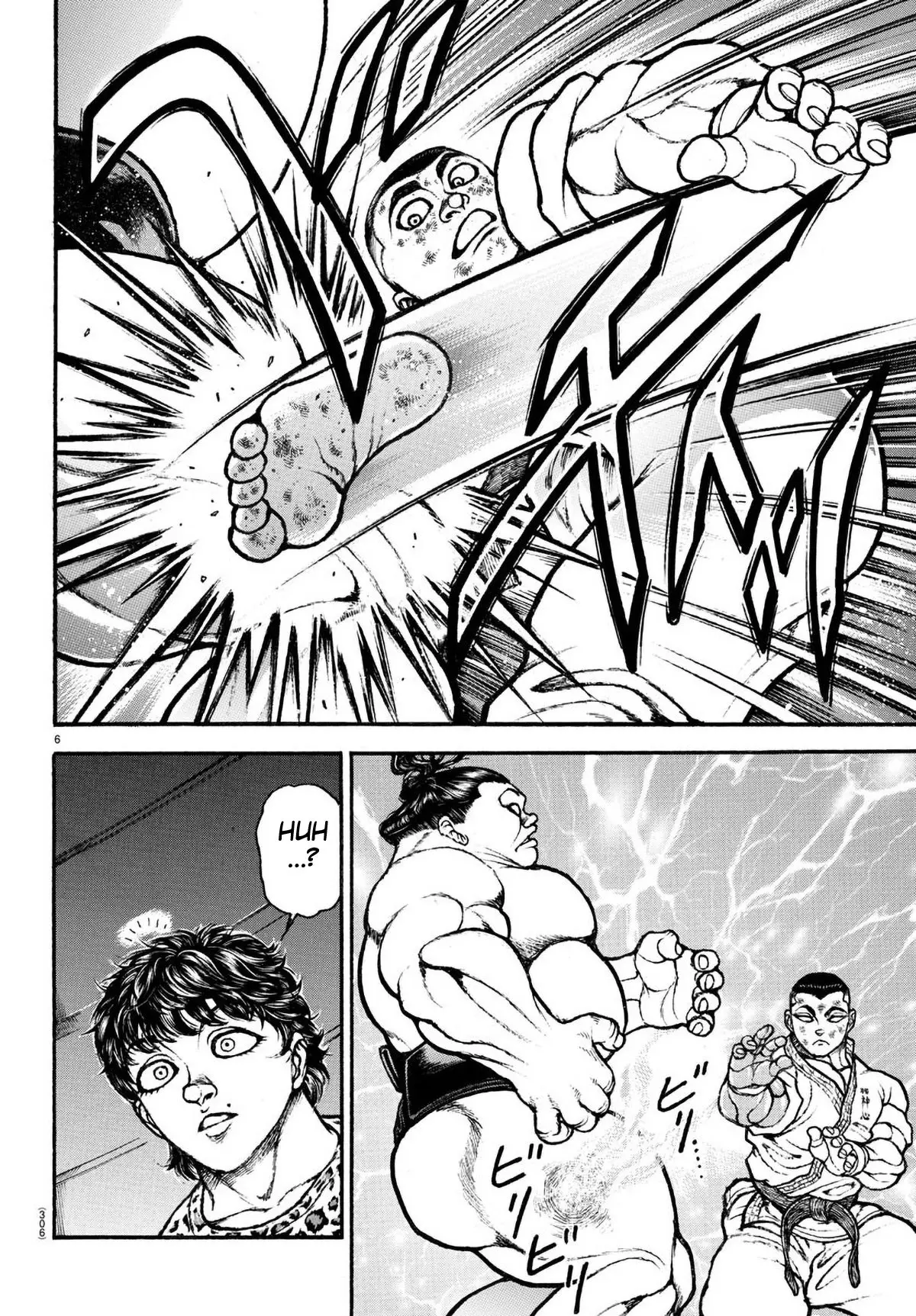 Baki Dou capítulo 78, página 6