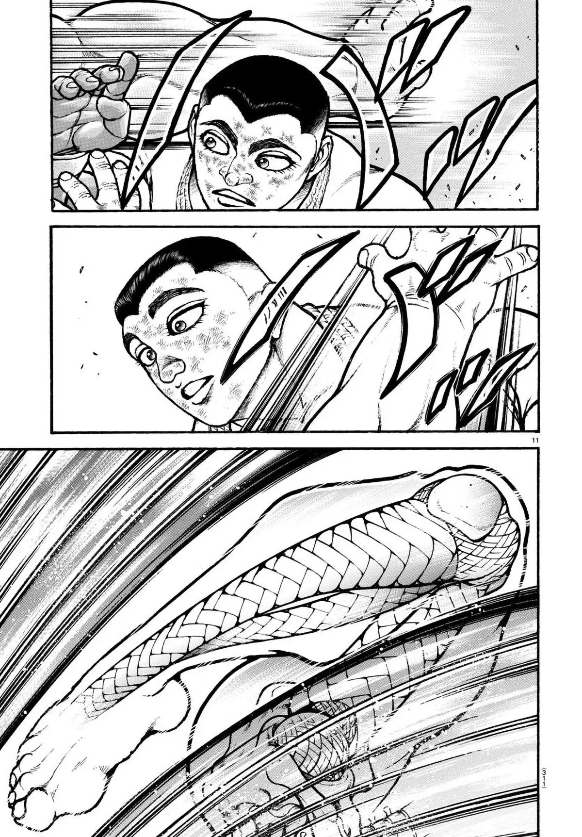 Baki Dou capítulo 78, página 11
