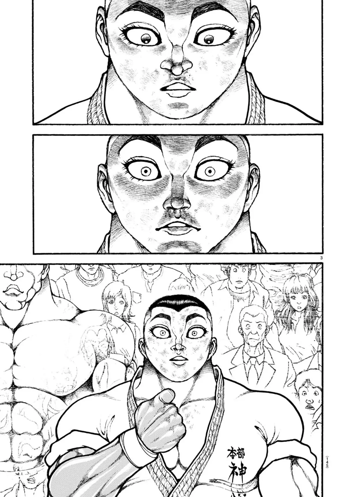 Baki Dou capítulo 79, página 6