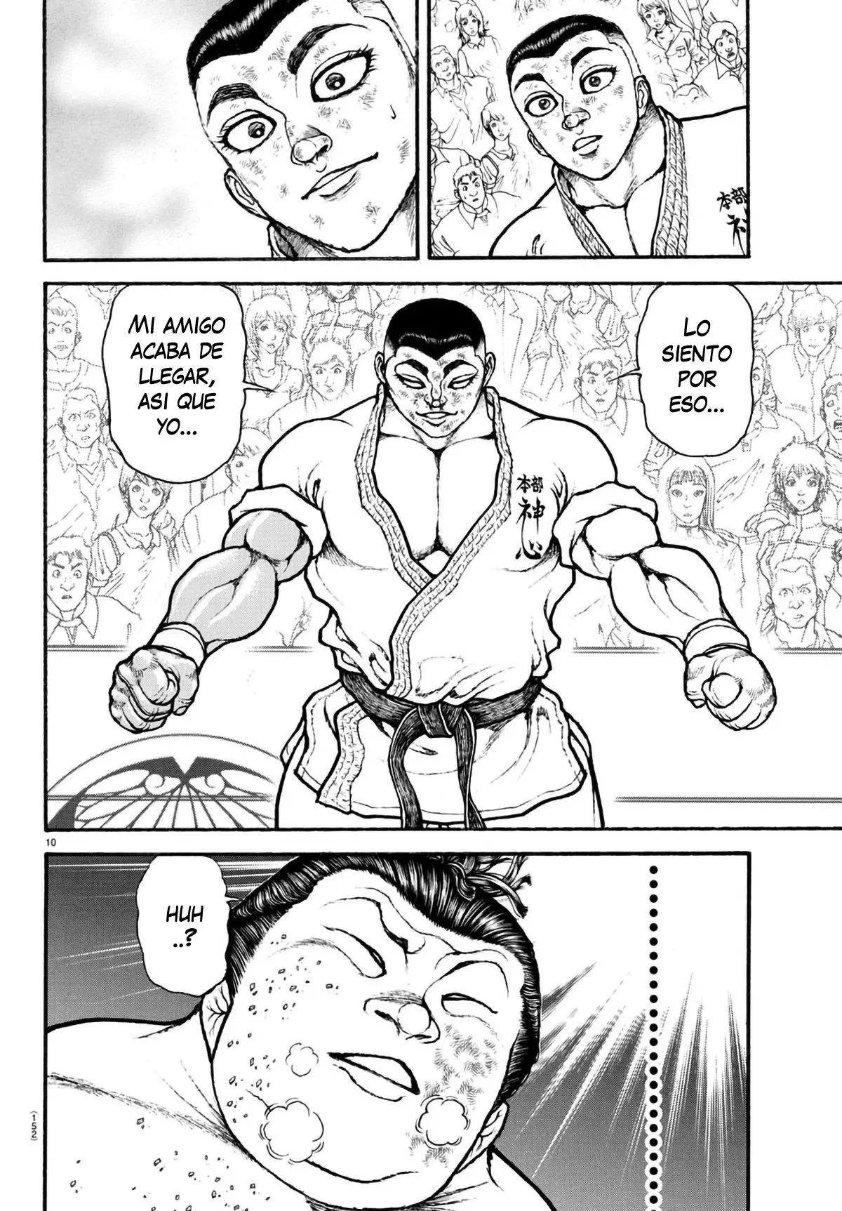Baki Dou capítulo 79, página 14