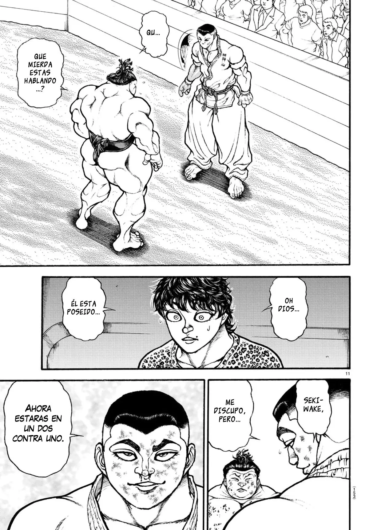 Baki Dou capítulo 79, página 15