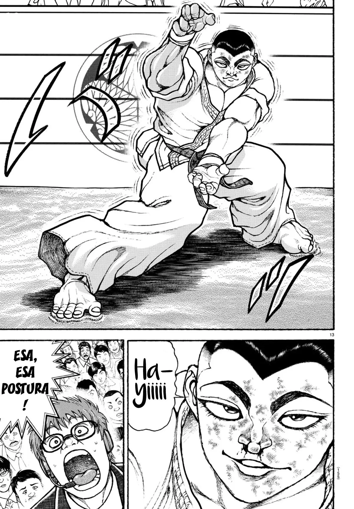 Baki Dou capítulo 79, página 17
