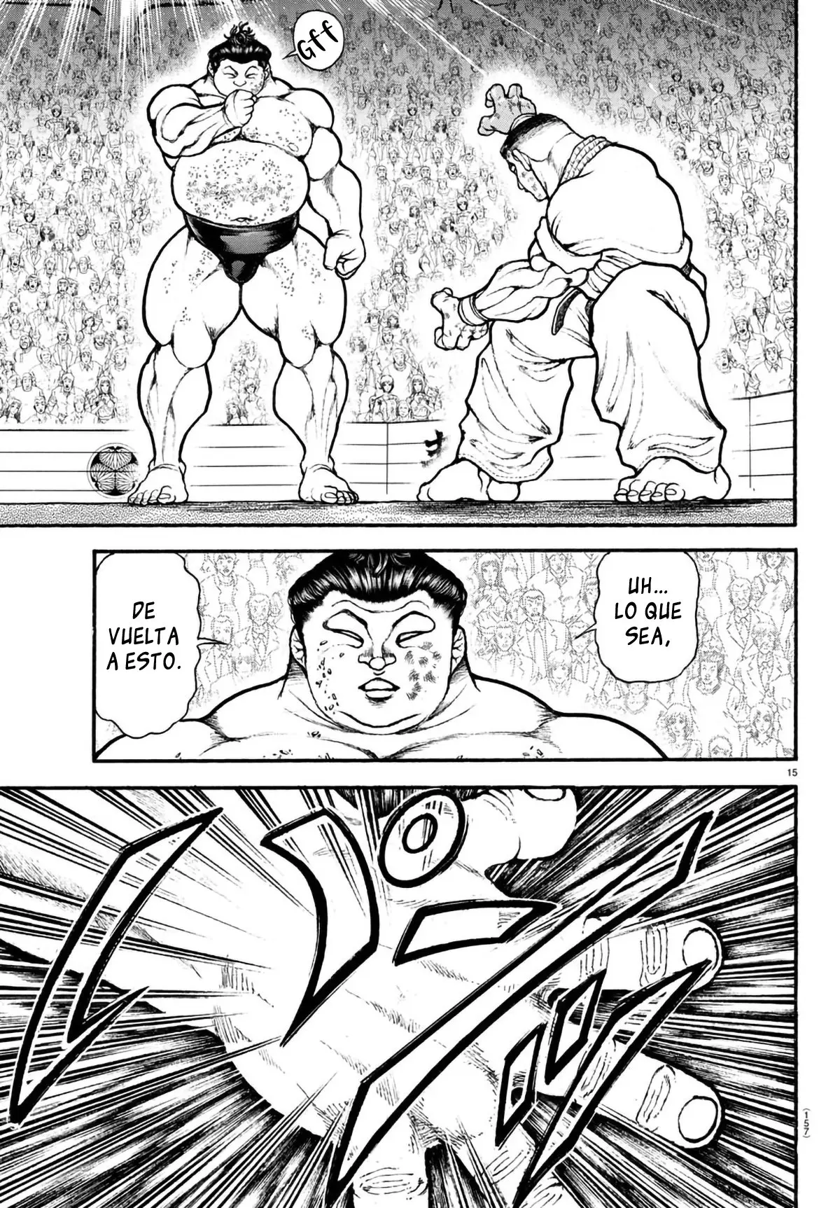 Baki Dou capítulo 79, página 19
