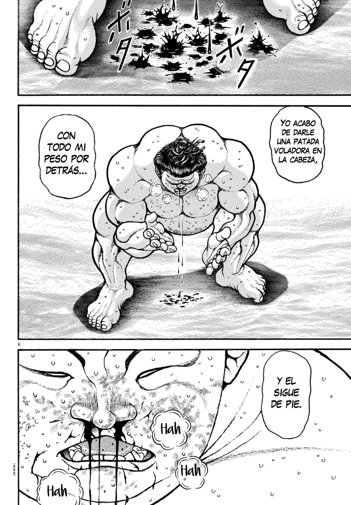 Baki Dou capítulo 80, página 6