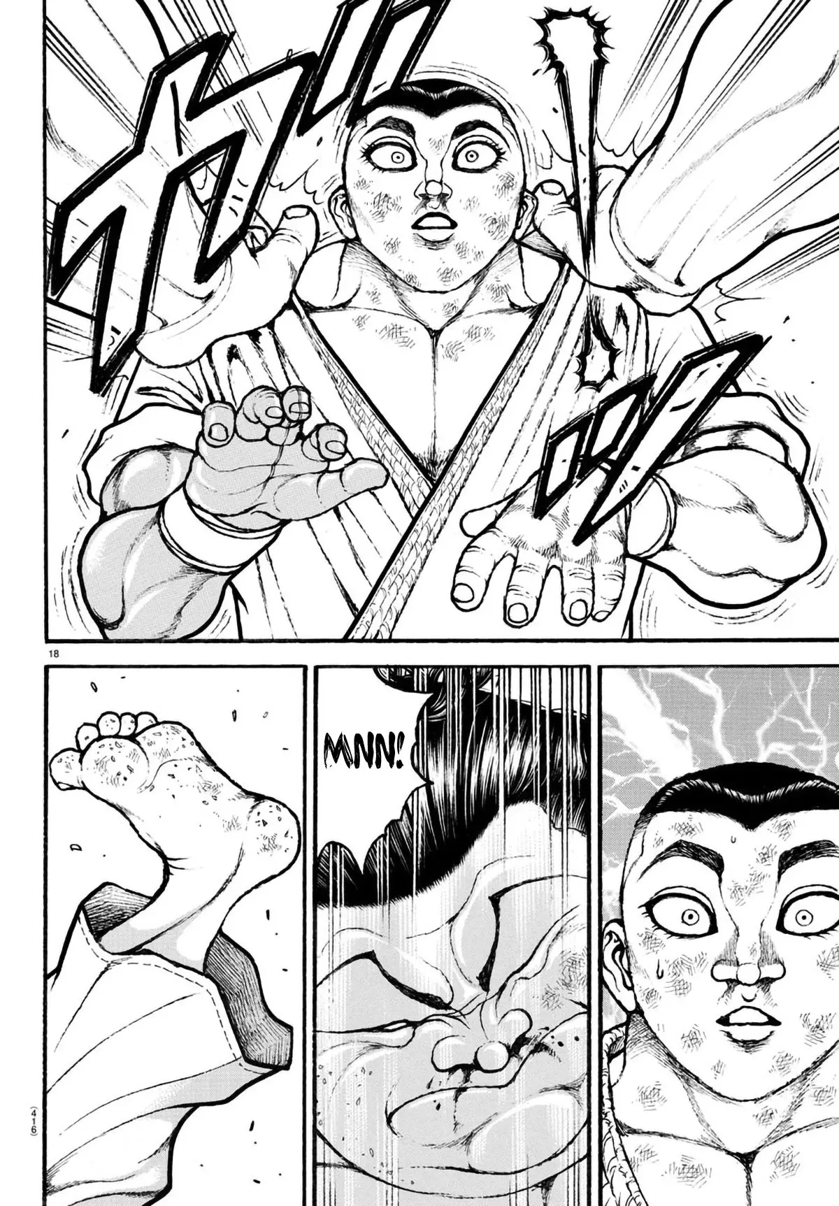 Baki Dou capítulo 80, página 18