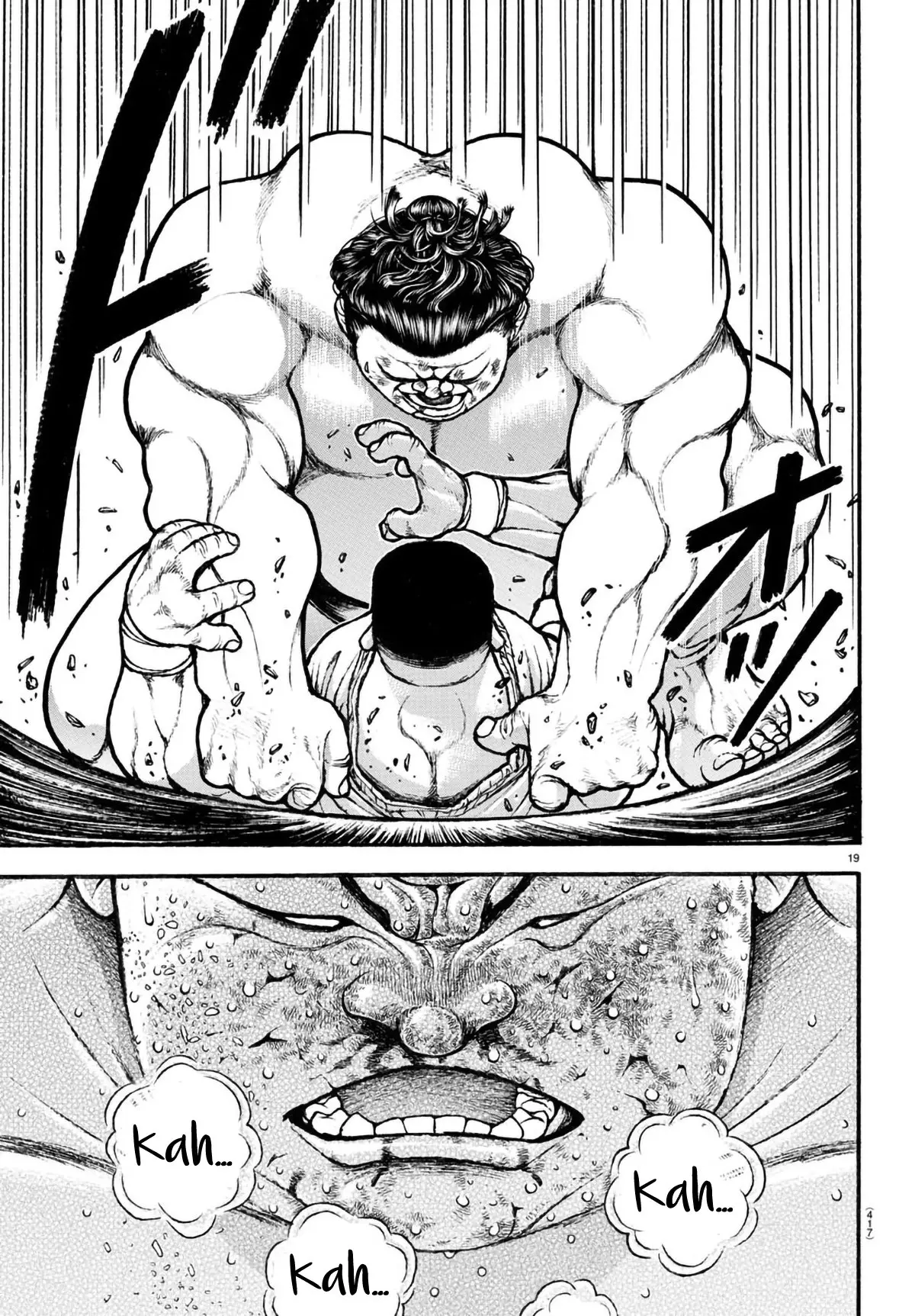 Baki Dou capítulo 80, página 19
