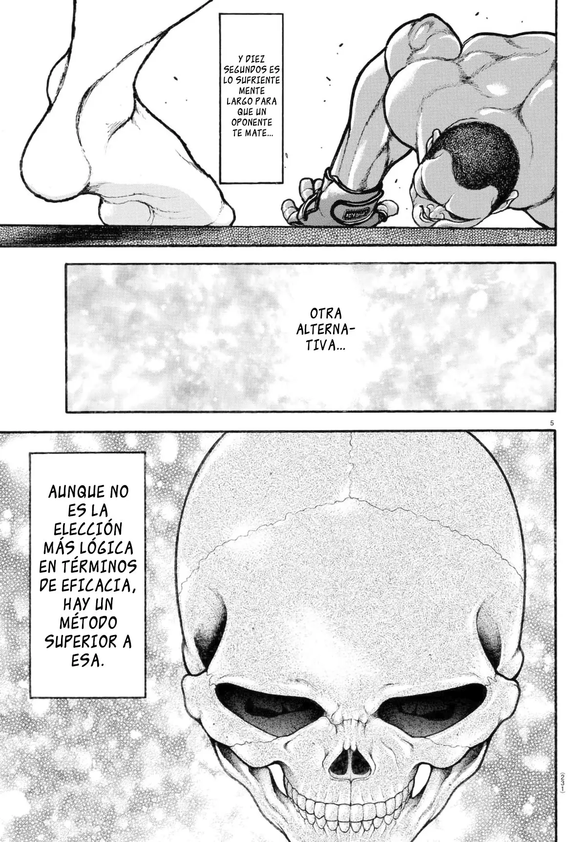 Baki Dou capítulo 81, página 8