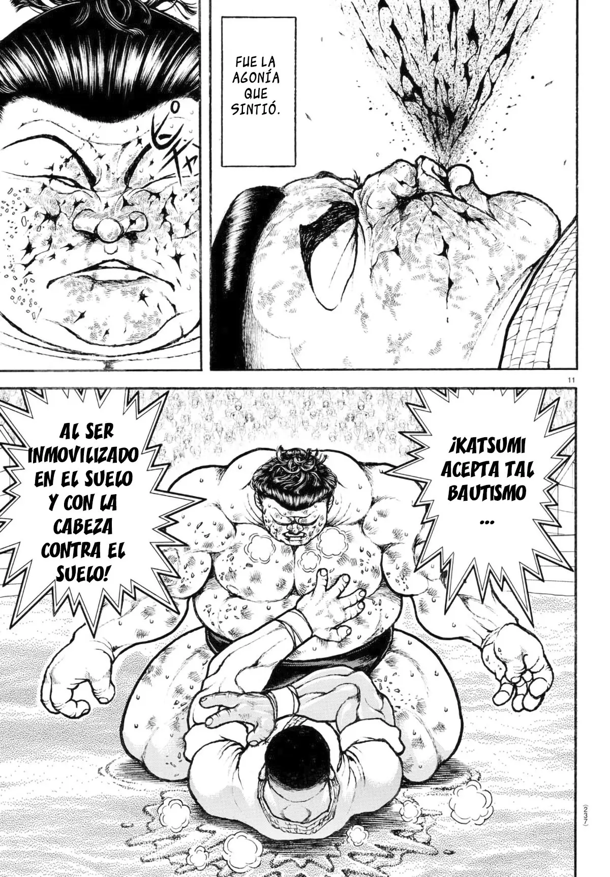 Baki Dou capítulo 81, página 15
