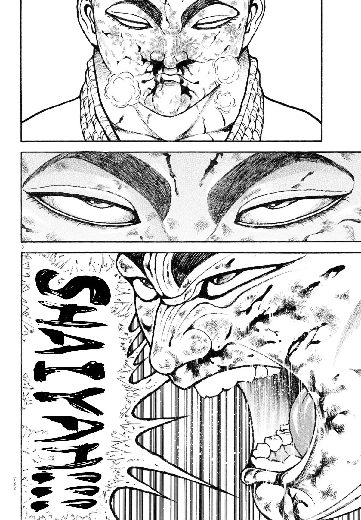 Baki Dou capítulo 82, página 9