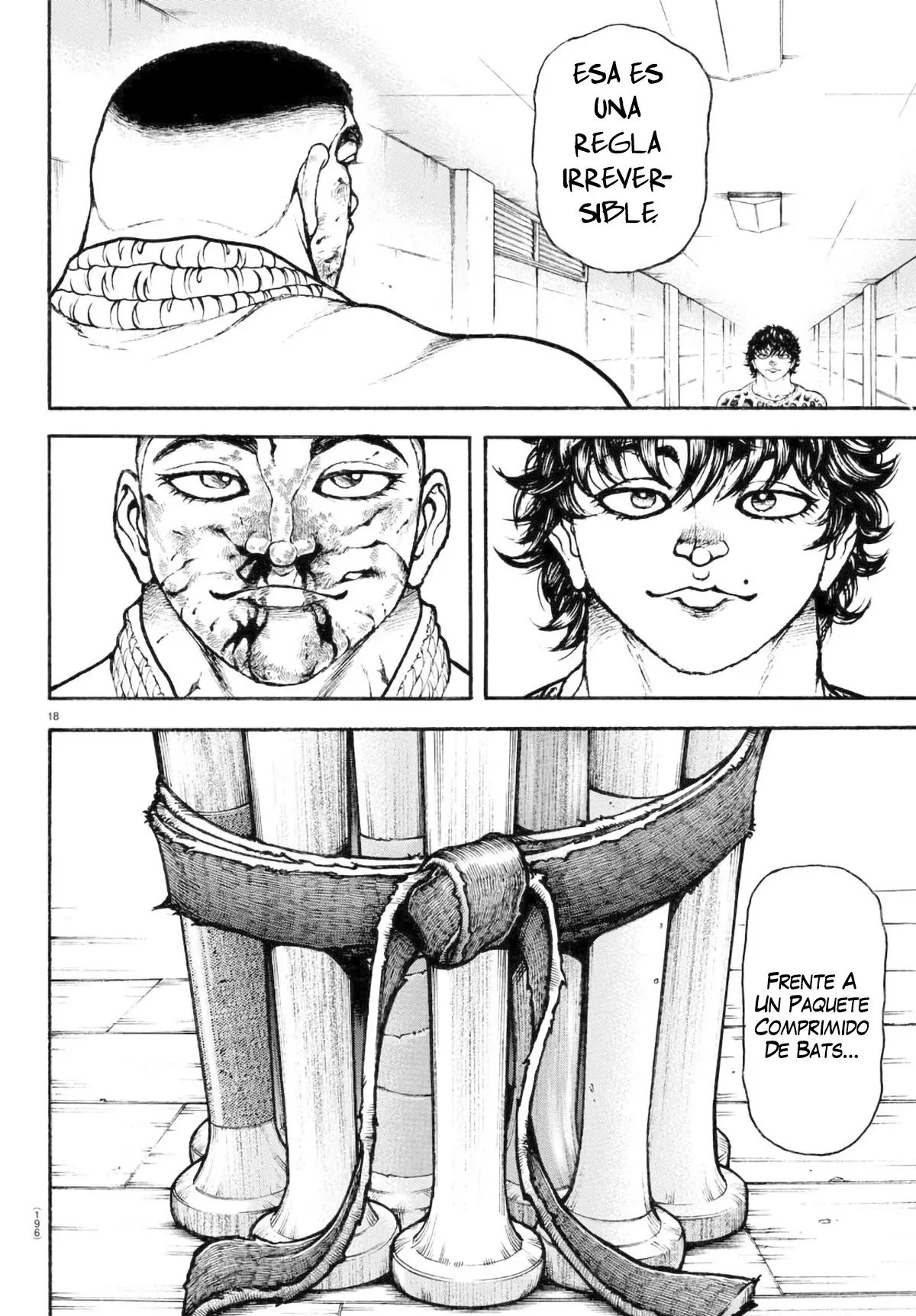 Baki Dou capítulo 82, página 19