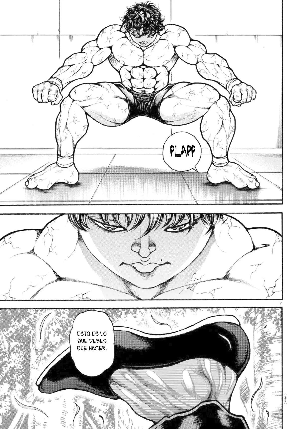 Baki Dou capítulo 83, página 9