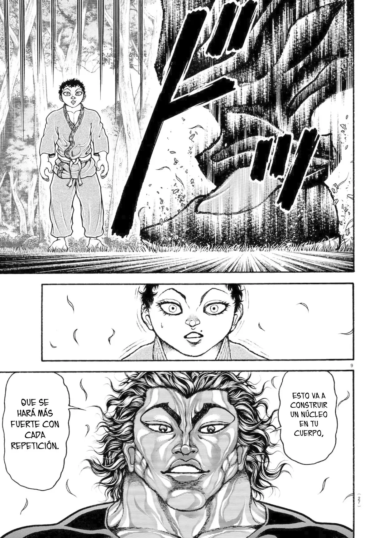 Baki Dou capítulo 83, página 11