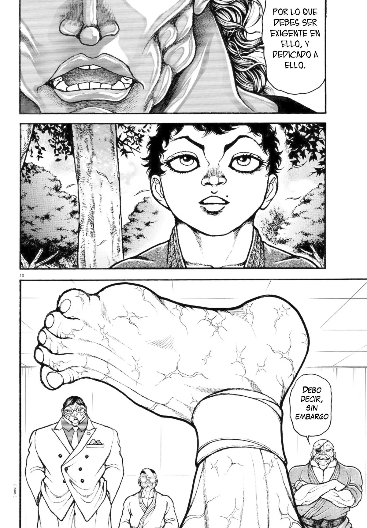 Baki Dou capítulo 83, página 12