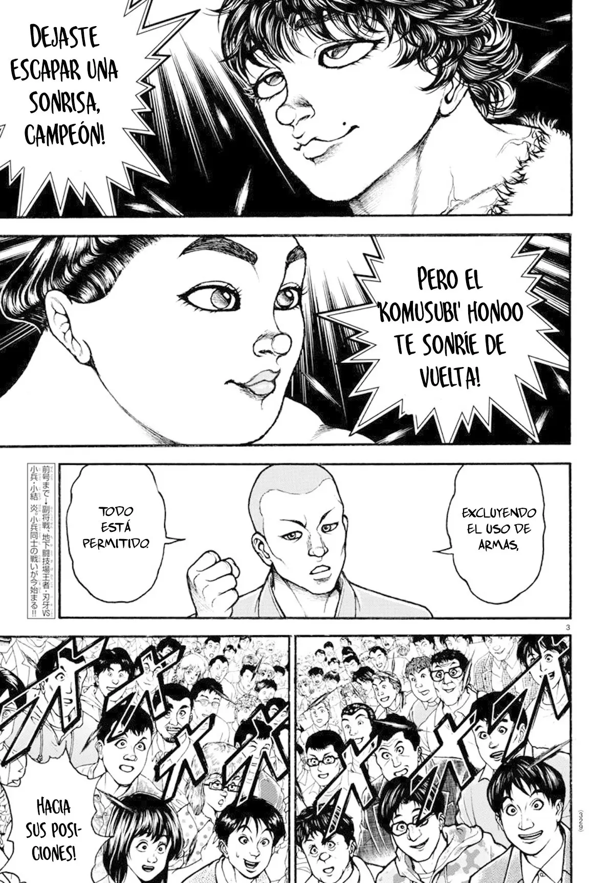 Baki Dou capítulo 84, página 5