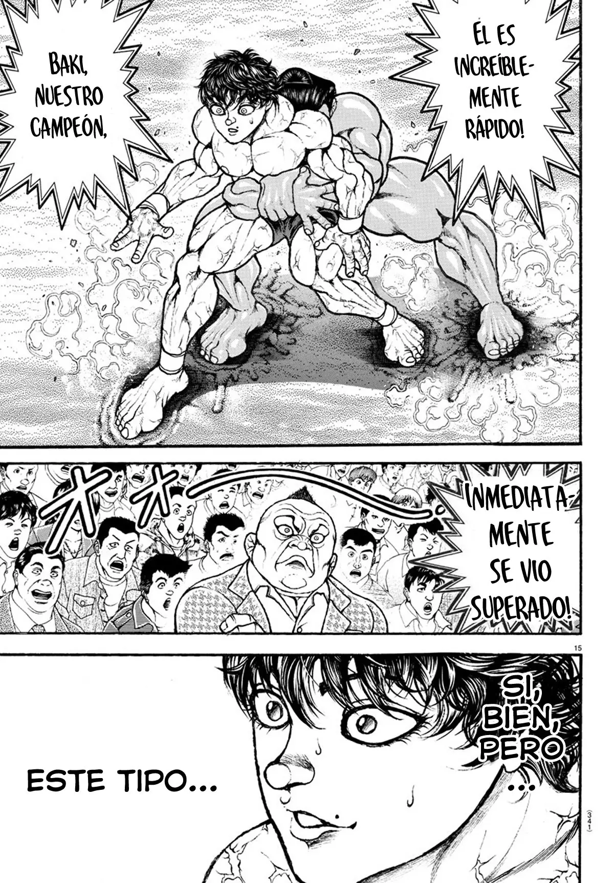 Baki Dou capítulo 84, página 16