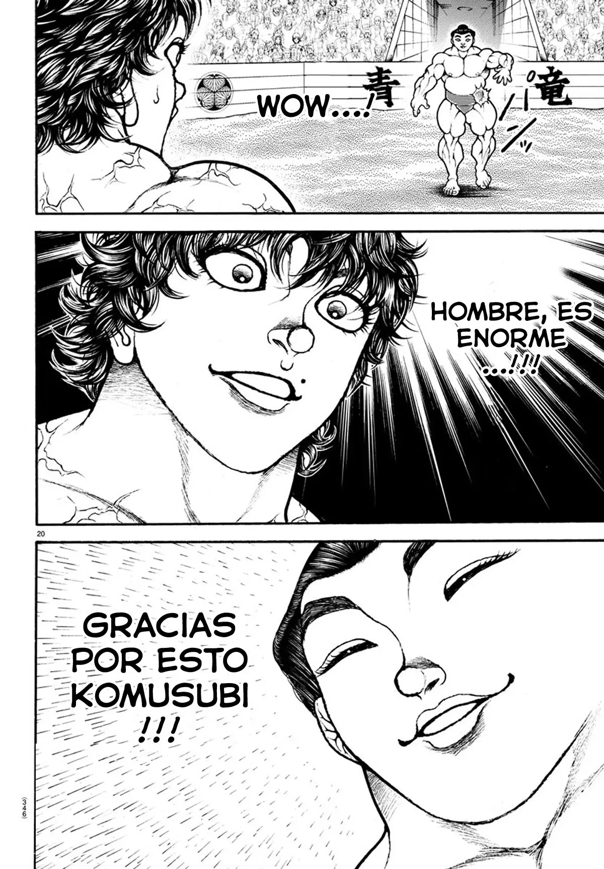 Baki Dou capítulo 84, página 21