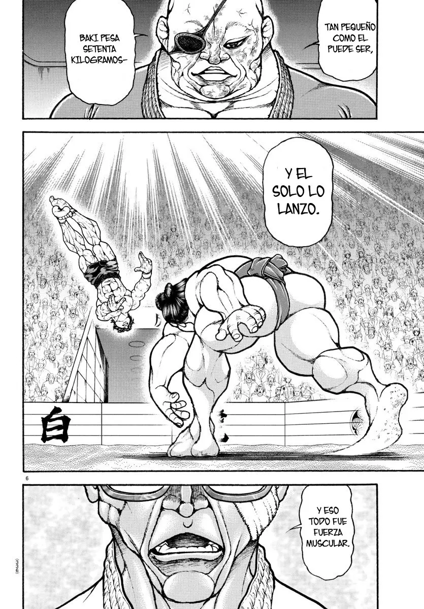 Baki Dou capítulo 85, página 7